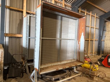 2 stk. 1800x1800mm varmeveksler (kalorifere)