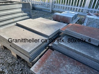 Granittheller/plater