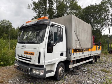 Kranbil IVECO 75E17(rep objekt)