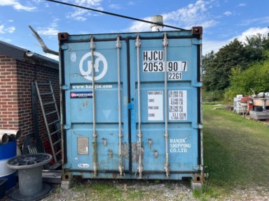 Forskelligt udstyr 20" Container Fastbrændsels/pille fyr container