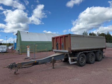 Tridem jigg Kel Berg T97K ny godkänd trafikbesiktning