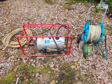 Gasoleldat ångtiningsaggregat Ång-Janne H25G