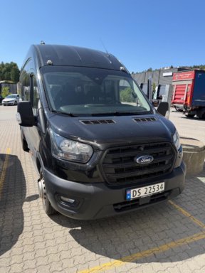 Ford Transit minibuss – Automat – EU-godkjent – 112 397 km