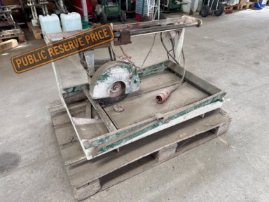 Vådskærer til betonfliser / concrete block saw