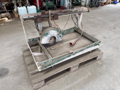 Vådskærer til store fliser / concrete block saw