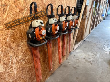 5 Stihl HS 82 RC hækklippere (benzin) / hedge trimmer