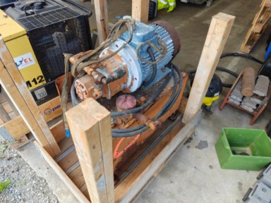 Hydraulikk aggregat. 55L/min 