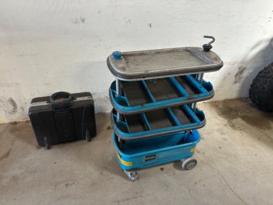 Værktøjs kufferter og rullebord