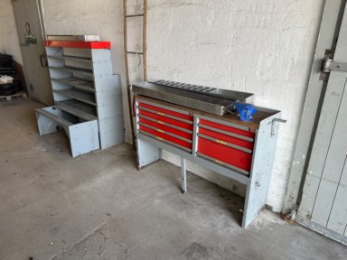 Inventar til servicebil
