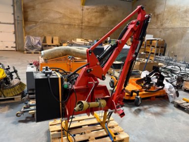 Redskabsarm hydraulisk med PTO drevet hydraulik pumpe