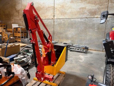 Redskabsarm hydraulisk bevægelig