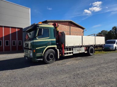 Volvo FM9 260 4x2 planbil med Palfinger PK10000 kran – REP.OBJEKT