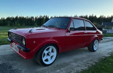 Ford Escort Mk2 Cosworth – meget strøken og omfattende godkjent