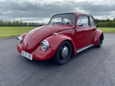 Customized Volkswagen 113 / 1300 / Wide Rear Fenders / Twin Weber Carburetors / Rebuilt engine / Restored bodywork