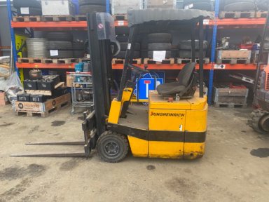 Jungheinrich elektrisk truck – 900 kg – rep.objekt – INGEN MINSTEPRIS