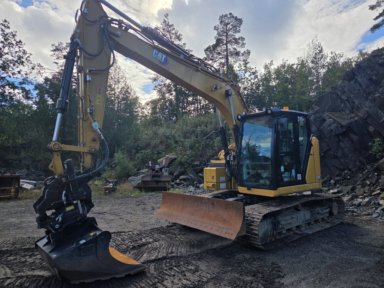 CAT 315 GC 2022 MOD EXCAVATOR MED CAT TRS 14 ROTORTILT 677 HOURS