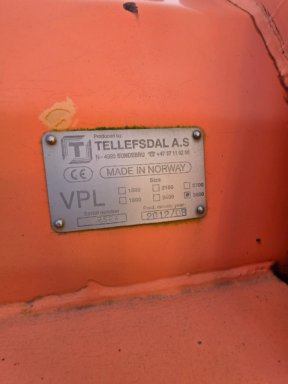 Snøryddingsutstyr tellefsdal  VPL3000