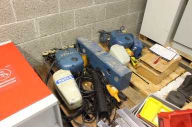 2stk Mannesmann Demag PK5NF elektrisk kjettingtaljer
