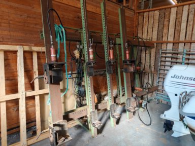 Hydraulisk Lamell/panel presse