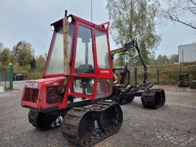 Miniskotare Alstor med  Farma kran 