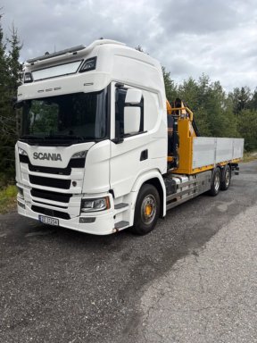 SCANIA G370 HIGHLINE 6x2/4 – 2021 MOD – EFFER 215 KRAN – MCE PLANPÅBYGG