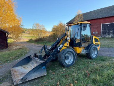 Hjullastare JCB 407 med redskap 40 km/h