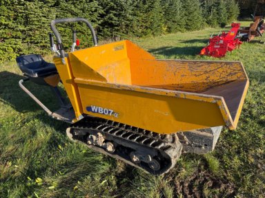 Yamaguchi WB07α bæltedumper/motorbør med hydraulisk lad