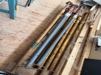  9 stk 2 tons støtter 
