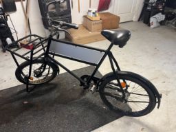 Forskelligt udstyr Budcykel Varecykel