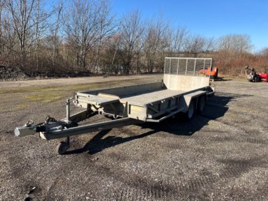 Biltrailer IFOR WILLIAMS GP 146 - Maskintrailer