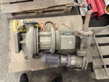 Motor med pumper
