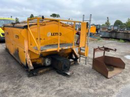 Oletto asfaltcontainer model AF75 Hydraulisk lågeåbning.