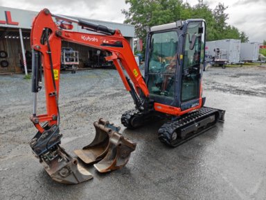 Minigraver Kubota U27-4, Nye Belter!