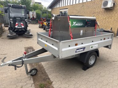  Purewash Xweed E1 varmtvandsanlæg til ukrudtsbekæmpelse på Variant trailer / hot water weed control