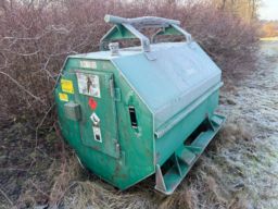 Dieseltank 1500L Thyholm olieservice