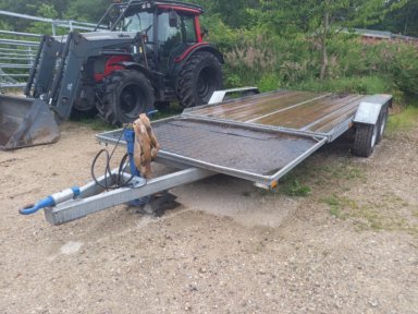 JYFA Hercules Machine Trailer / Traktor blokvogn