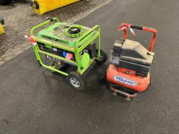 Zipper ZI-5500 generator og  Polaris kompressor