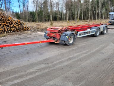 Släpvagn Lastväxlarsläp med tipp 3-axligt MJÖLBYSLÄPET MST 