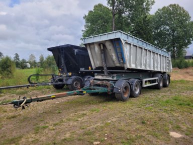 Tippsläp Benalu TP87 4-axligt