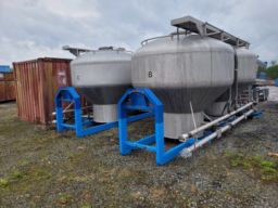 Lastväxlarflak med bulkbyggnation 2 st Bulk 