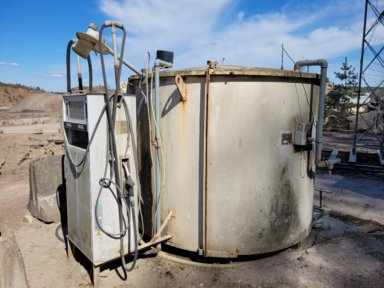 Dieseltank ONAB Tanken AB 10 kubik med pump mätare och id 