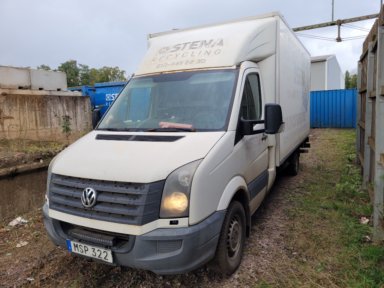 Skåpbil med bakgavellyft  VOLKSWAGEN Crafter
