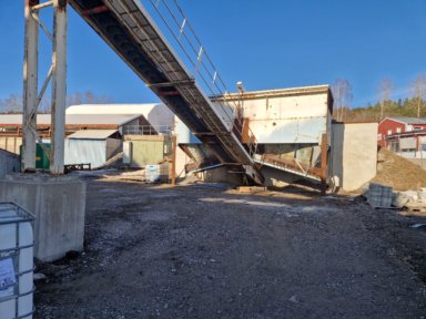 Ballastfickor med transportör TRP - 3,25 - 650 B