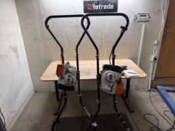 2 jordborr maskiner 