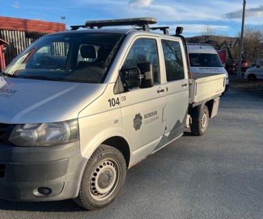 Varebil VOLKSWAGEN TRANSPORTER , 4Motion Dobbelkabin
