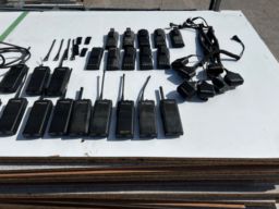 Motorola Radius GP 300 walkie-talkies