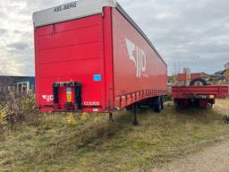 Lastbiltrailer KELBERG D500V- 7100  lukket trailer.