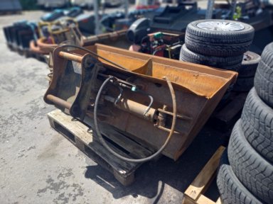 Hydraulisk planerskovl 2 stempler