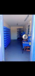  Container med hydraulikverksted