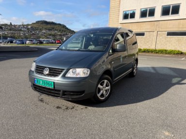 VW Caddy 2007 – 121 327 km – innredet varerom – vinterhjul